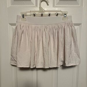 Lululemon Athletica White Mini Skirt